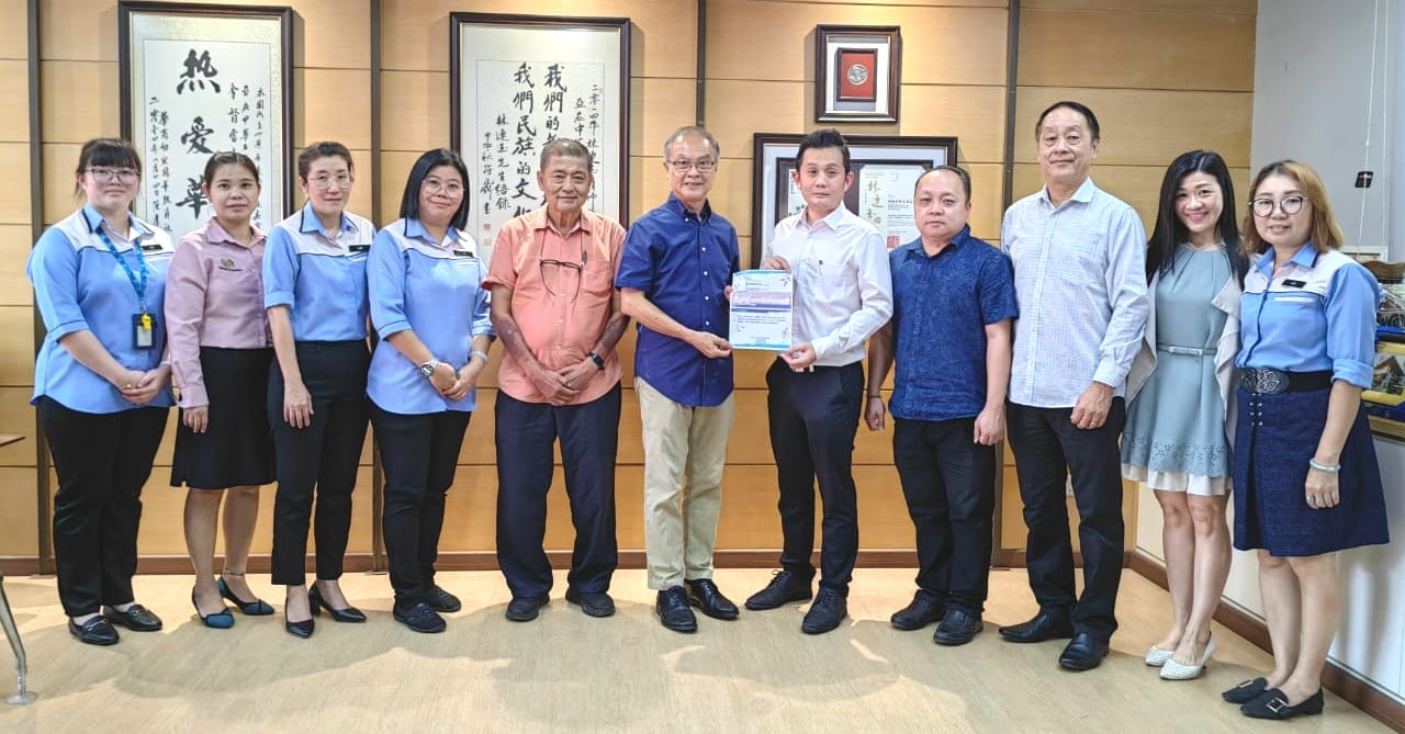 24th May 2024-President Datuk Michael Lui received courtesy call from the PTA of SJK(C) Chung Hwa, Likas