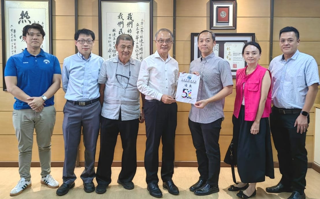 12th Jun 2024-President Datuk Michael Lui received courtesy call from the Sabah Printers Association