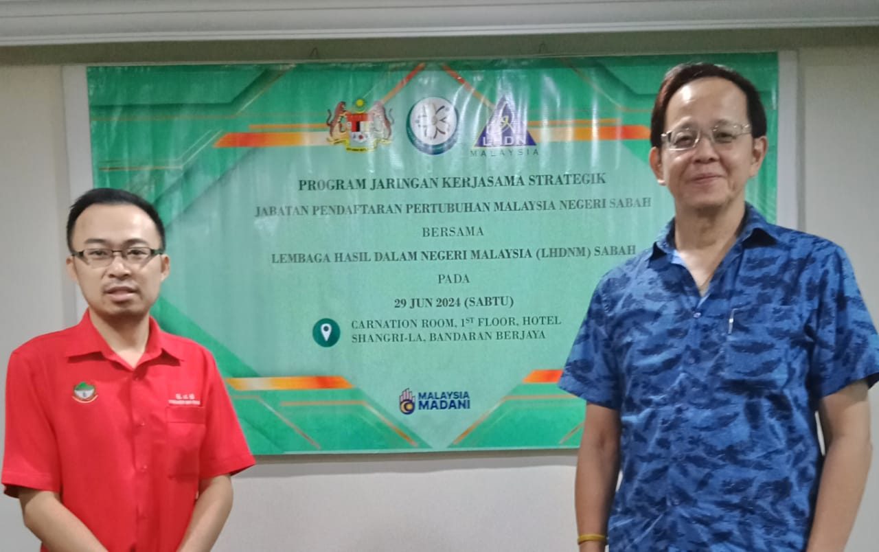 29th Jun 2024-Secretary General Yee That Hian attending Strategic Collaboration Program with HASiL’s Sabah office organized by The Registry of Societies of Malaysia(ROS)