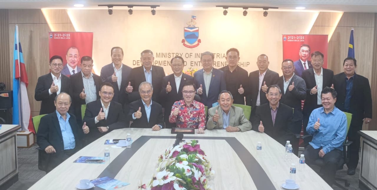 10th Aug 2024-SUCCC paid courtesy visit to Sabah Industrial Development and Entrepreneurship Minister YB Phoong Jin Zhe