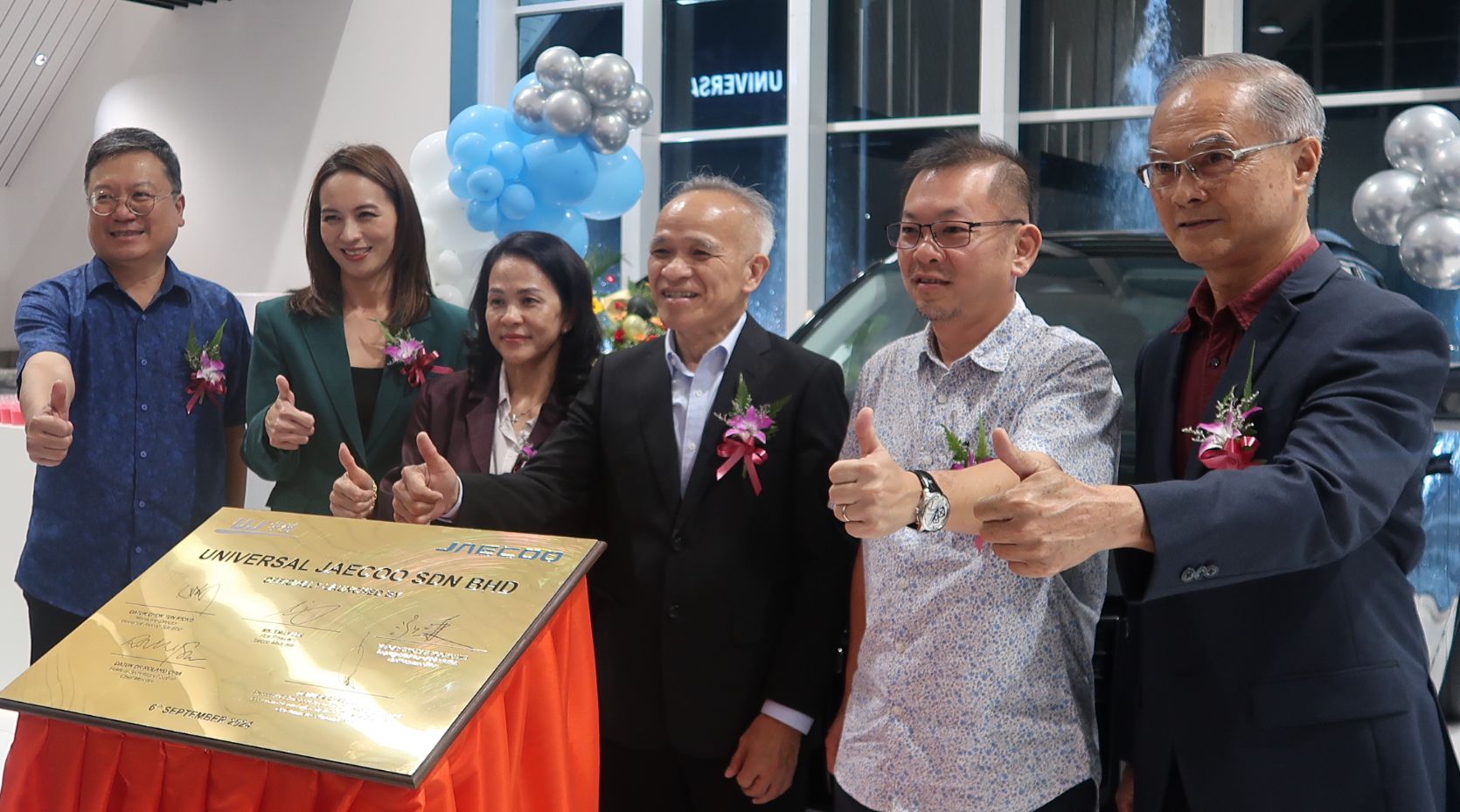 06th Sept 2024-Attending Universal Jaecoo Sdn Bhd Showroom Grand Opening & Jaecoo J7 Launching Ceremony