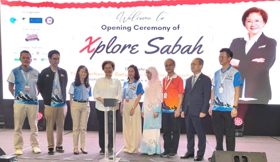 2024年10月11日-拿督会长出席“explore sabah发掘沙巴”博览会开幕仪式